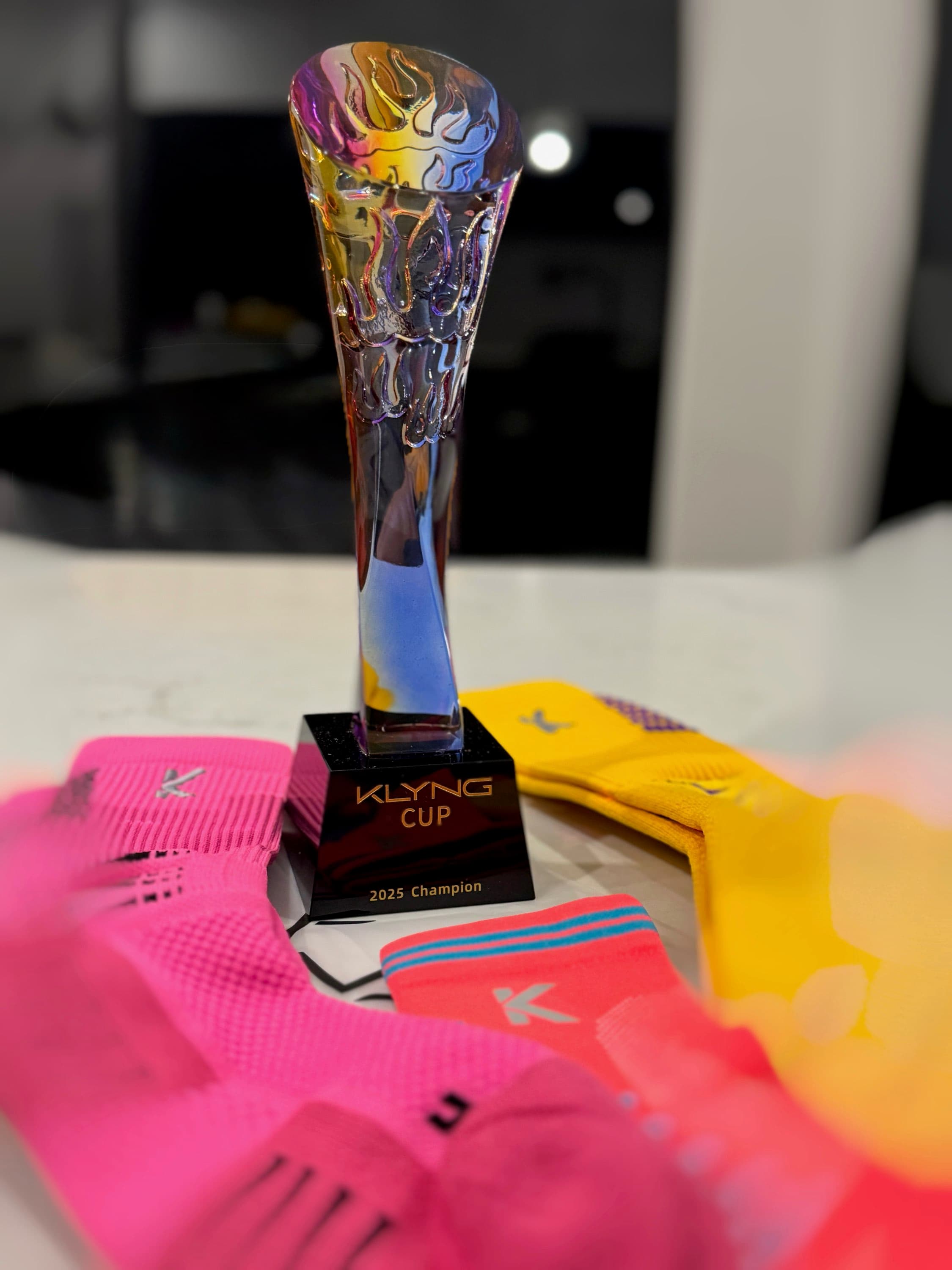 The Klyng Cup championship trophy