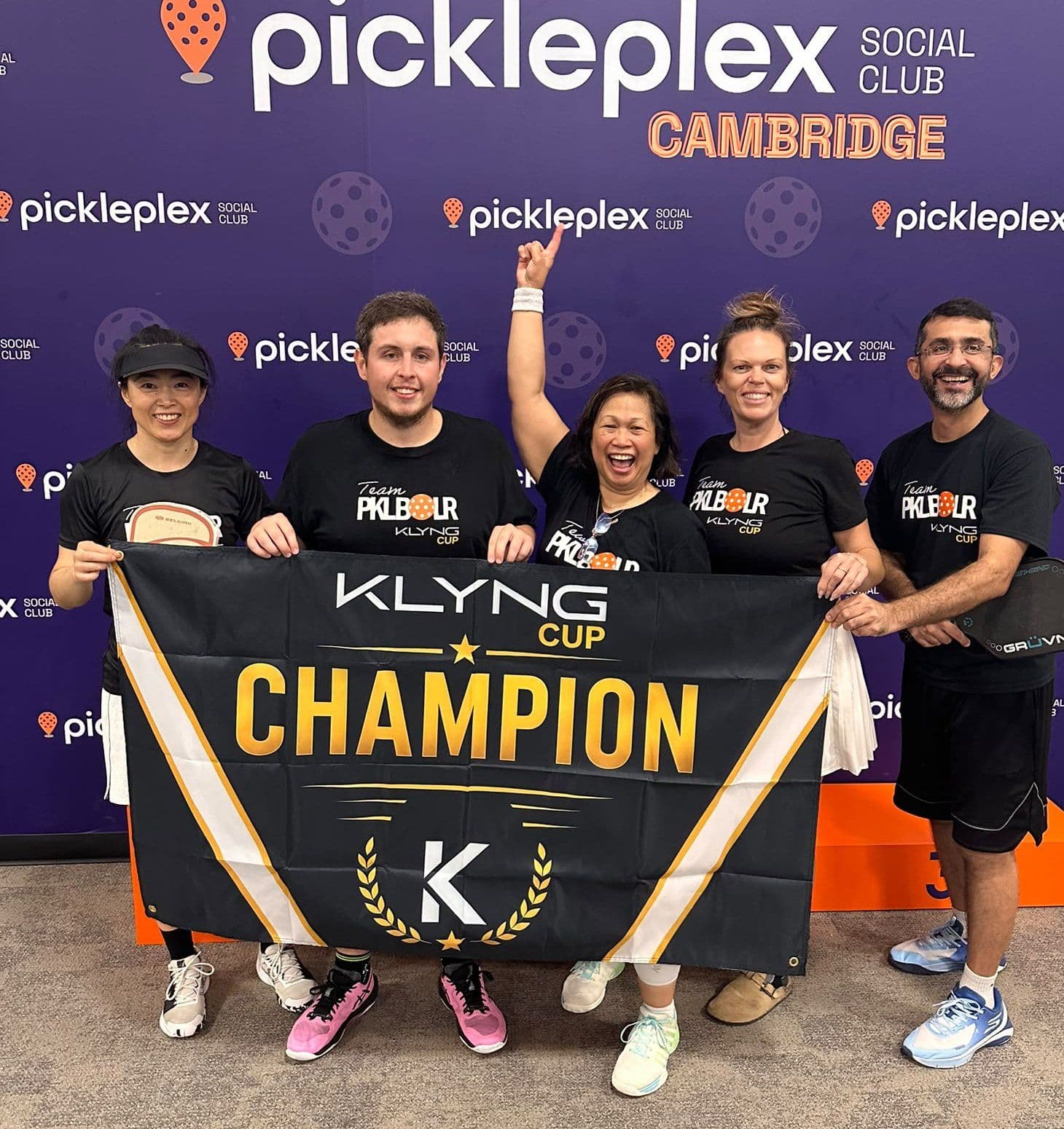 PKLBOLR, Fall A champions, at Pickleplex Cambridge