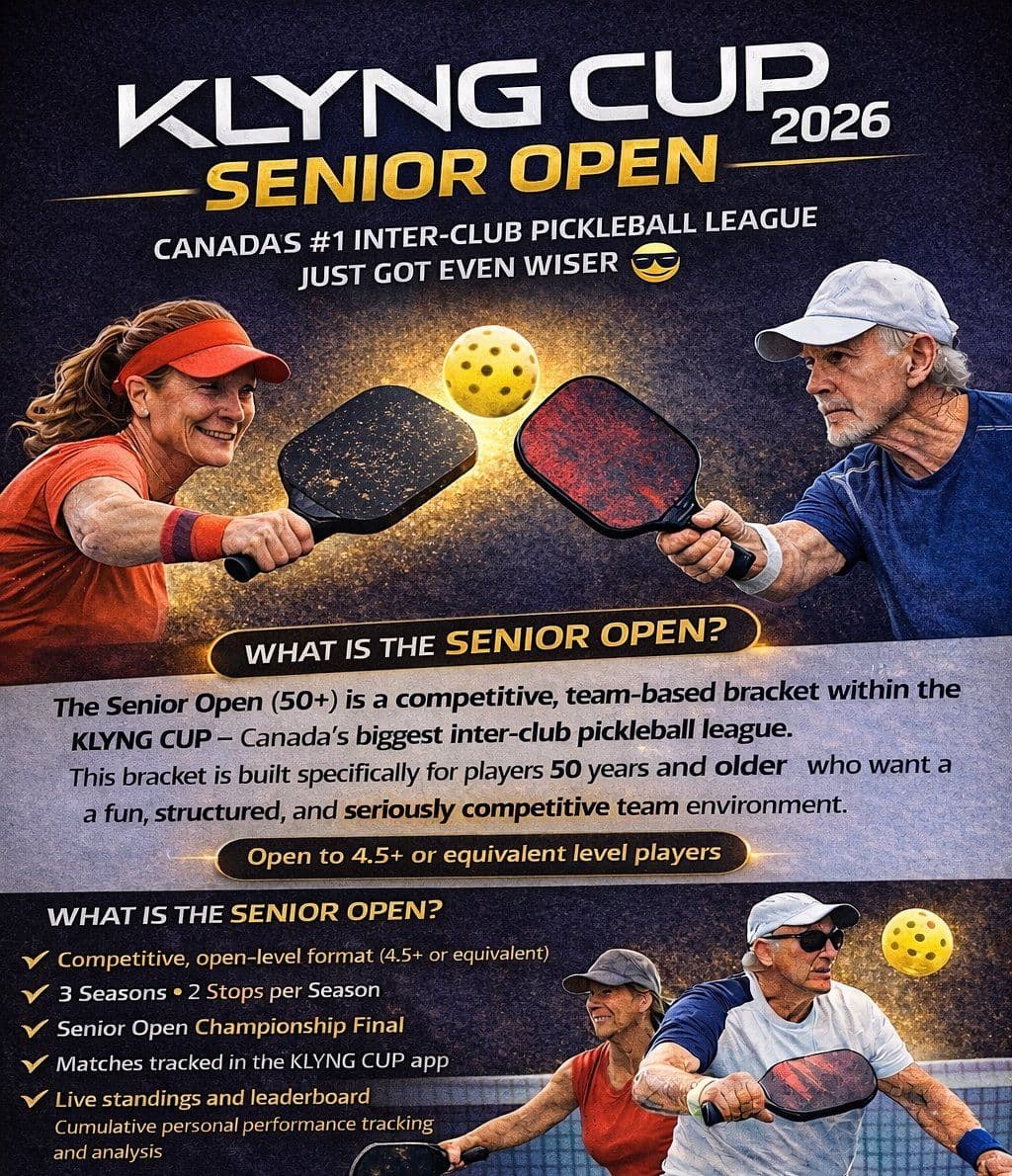 Klyng Cup 2026: Senior Open